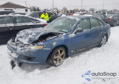2009 Subaru Legacy 2.5I from USA, damaged, VIN 4S3BL616897210131